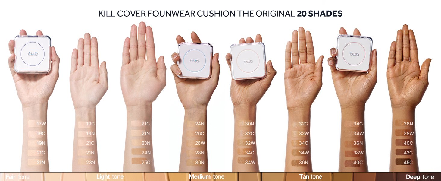 [5colors] CLIO Kill Cover Founwear Cushion 0.52 oz.(15g) detail 9