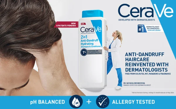 CeraVe Anti-dandruff 2-in-1 Shampoo & Conditioner 12 fl. oz.(355ml) detail 1