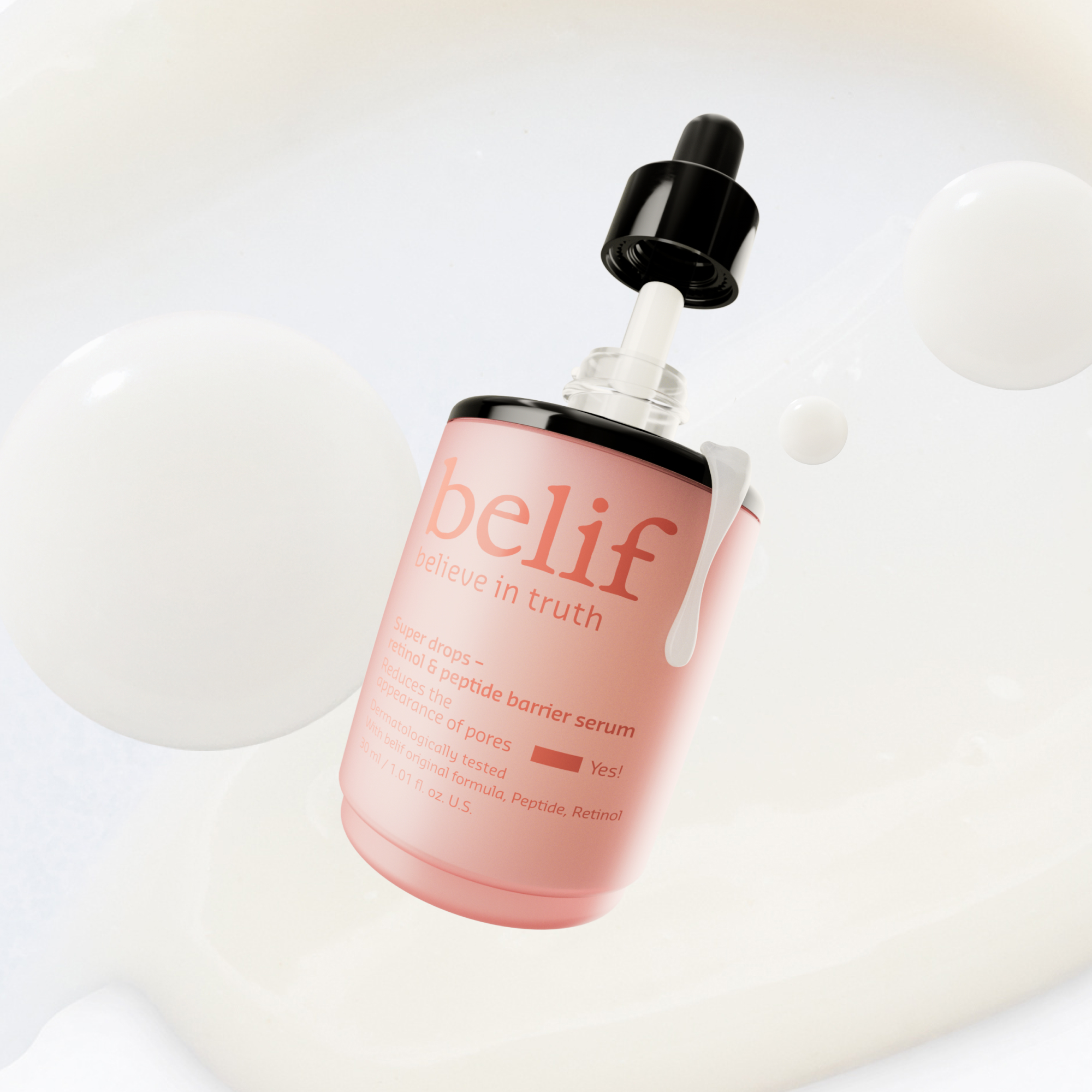 BELIF Super Drops - Retinol & Peptide Barrier Serum 1.01 fl. oz.(30ml) - Image 2 of 4