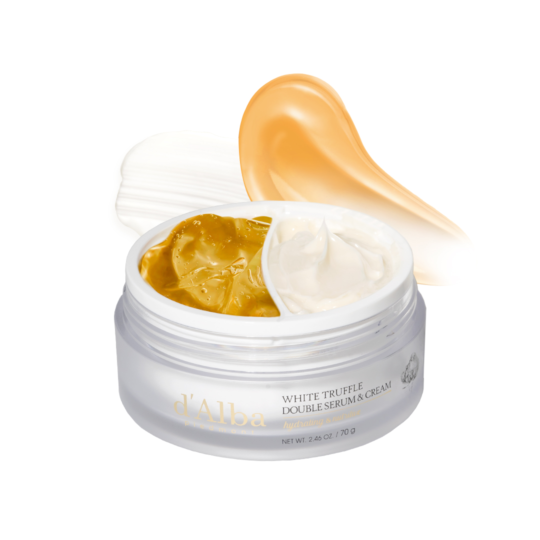 d'Alba White Truffle Double Serum & Cream 2.46 oz.(70g)