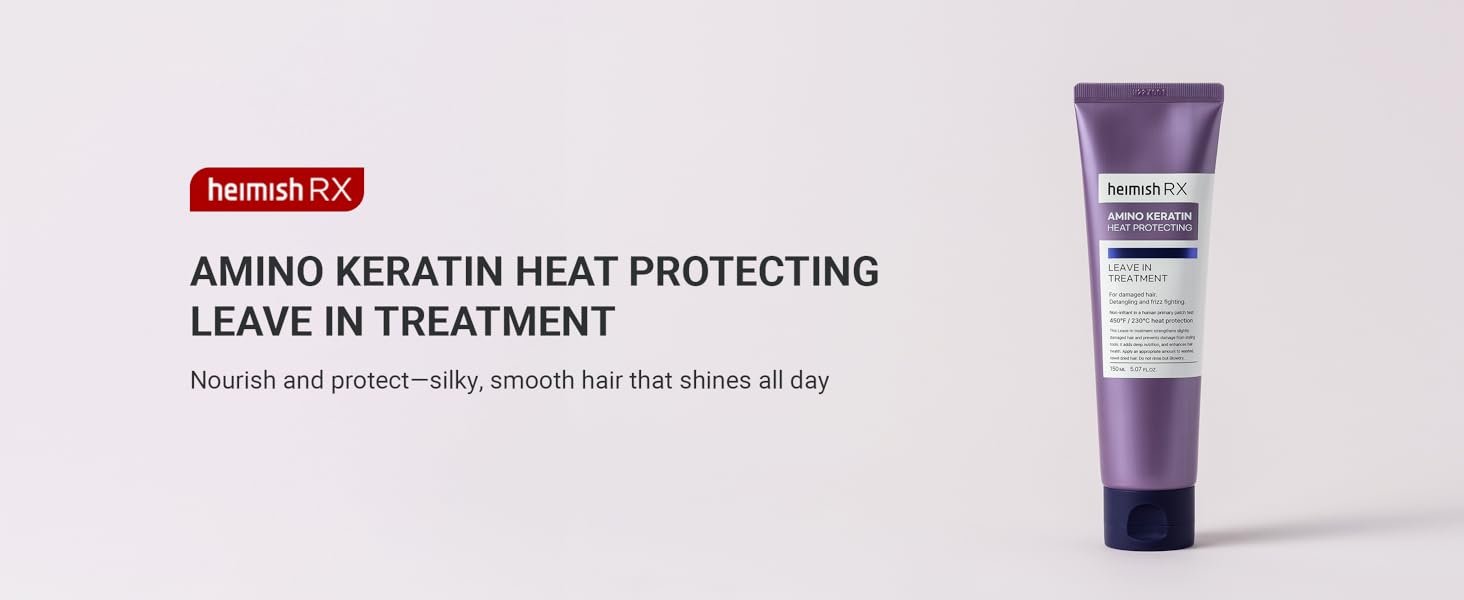 HEIMISH Rx Amino Keratin Heat Protecting Leave In Treatment 5.07 fl. oz.(150ml) detail 1