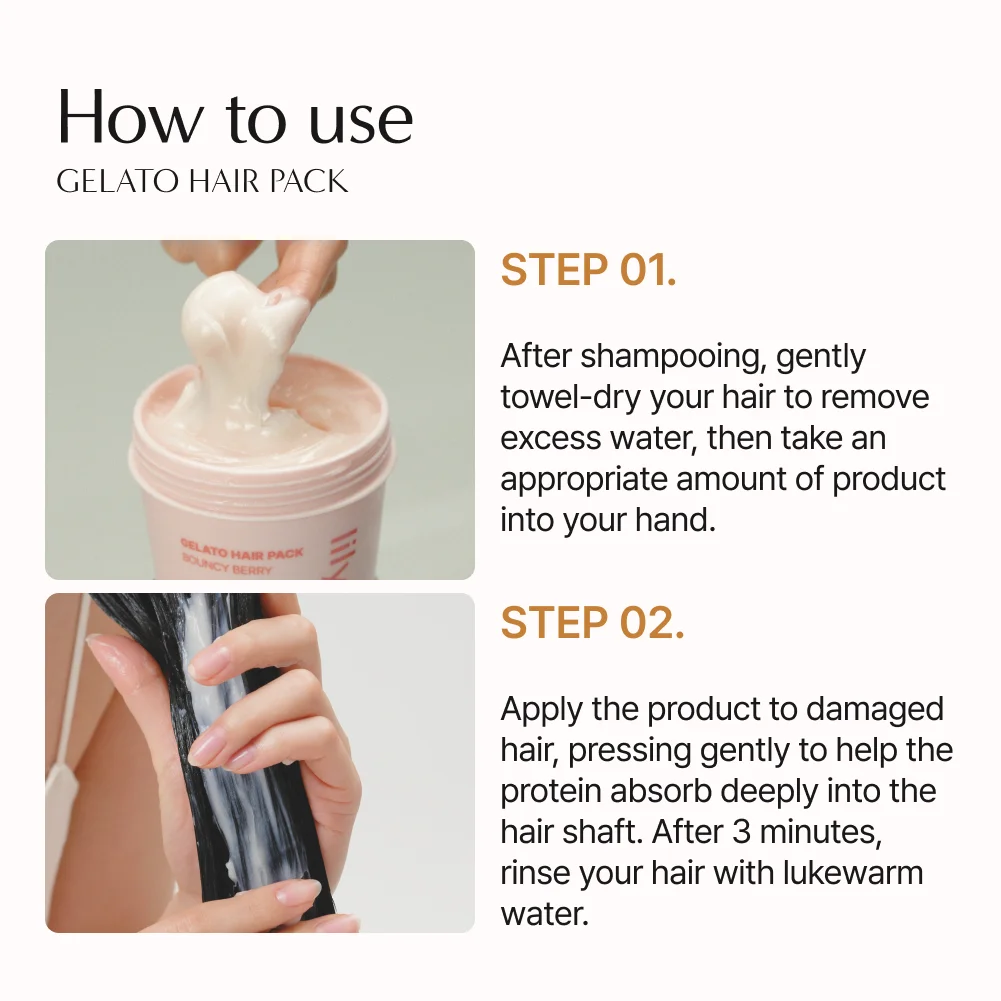 lilyeve Repair:turn Gelato Hair Pack Silky Banana 6.76 fl. oz.(200ml) detail 6