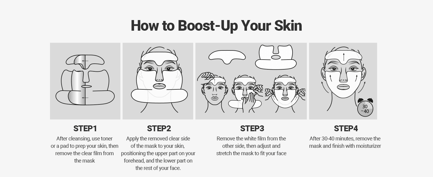SUNGBOON EDITOR Deep Collagen Retinol Boost-up Mask 0.88 oz.(25g) x 4ea detail 5