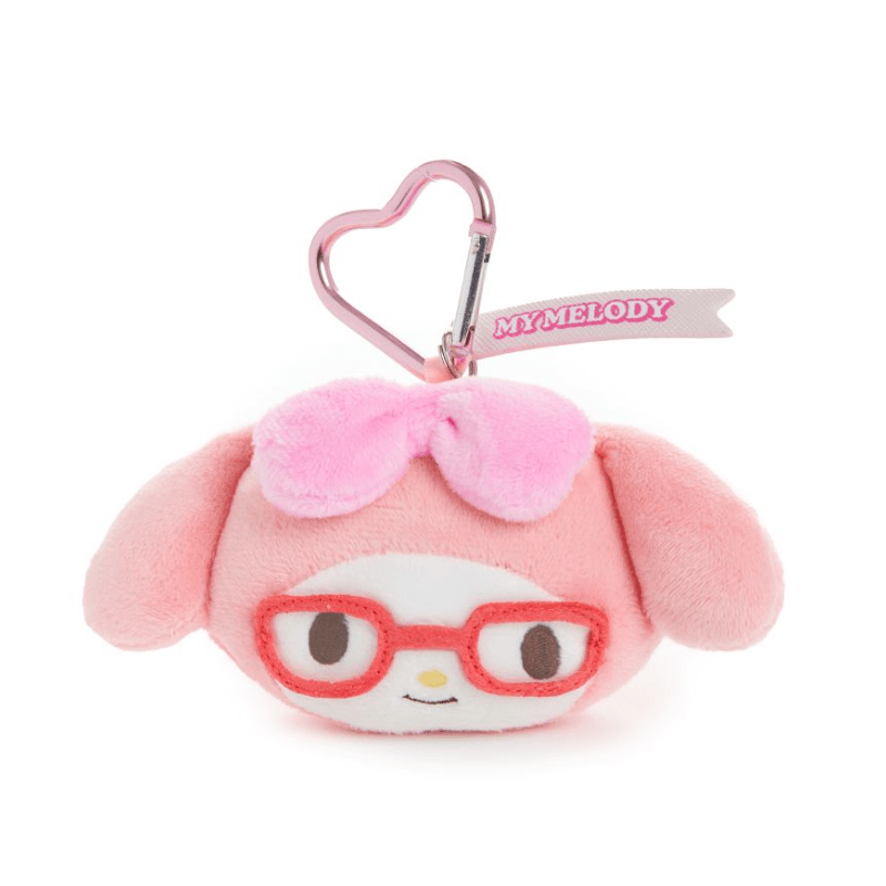 Sanrio My Melody Plush Mascot Keychain (glasses Series) | OLIVE
