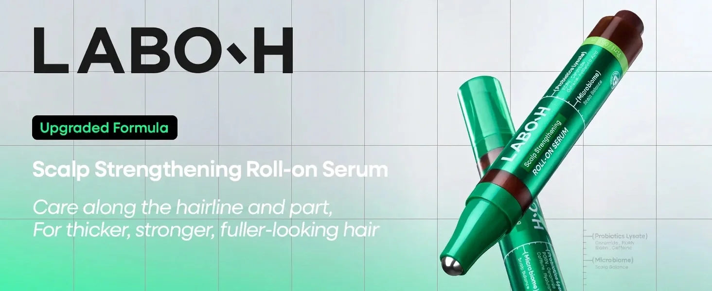 LABO-H Scalp Strengthening Roll-on Serum 0.5 fl. oz.(15ml) detail 1