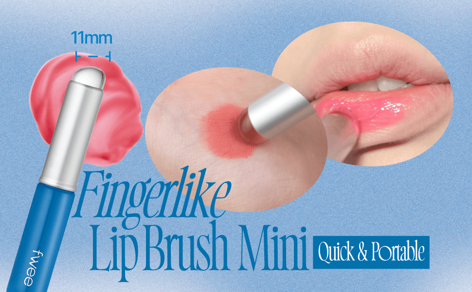 fwee Fingerlike Silicone Lip Brush Mini 0.46 oz.(13g) detail 2