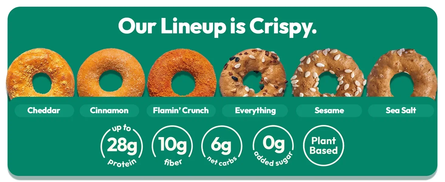 [4flavors] CRISP POWER Protein Pretzel 1.75 oz.(50g) detail 3