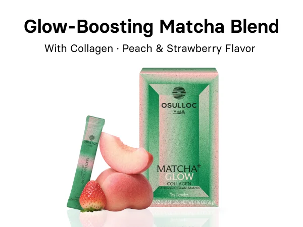 OSULLOC Matcha Plus Glow Tea Powder 0.17 oz.(5g) x 10ea detail 8