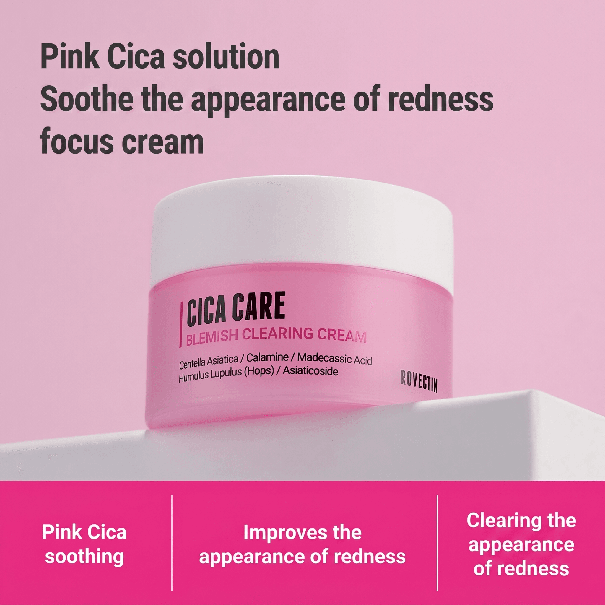 ROVECTIN Cica Care Blemish Clearing Cream 1.69 fl. oz.(50ml) detail 1
