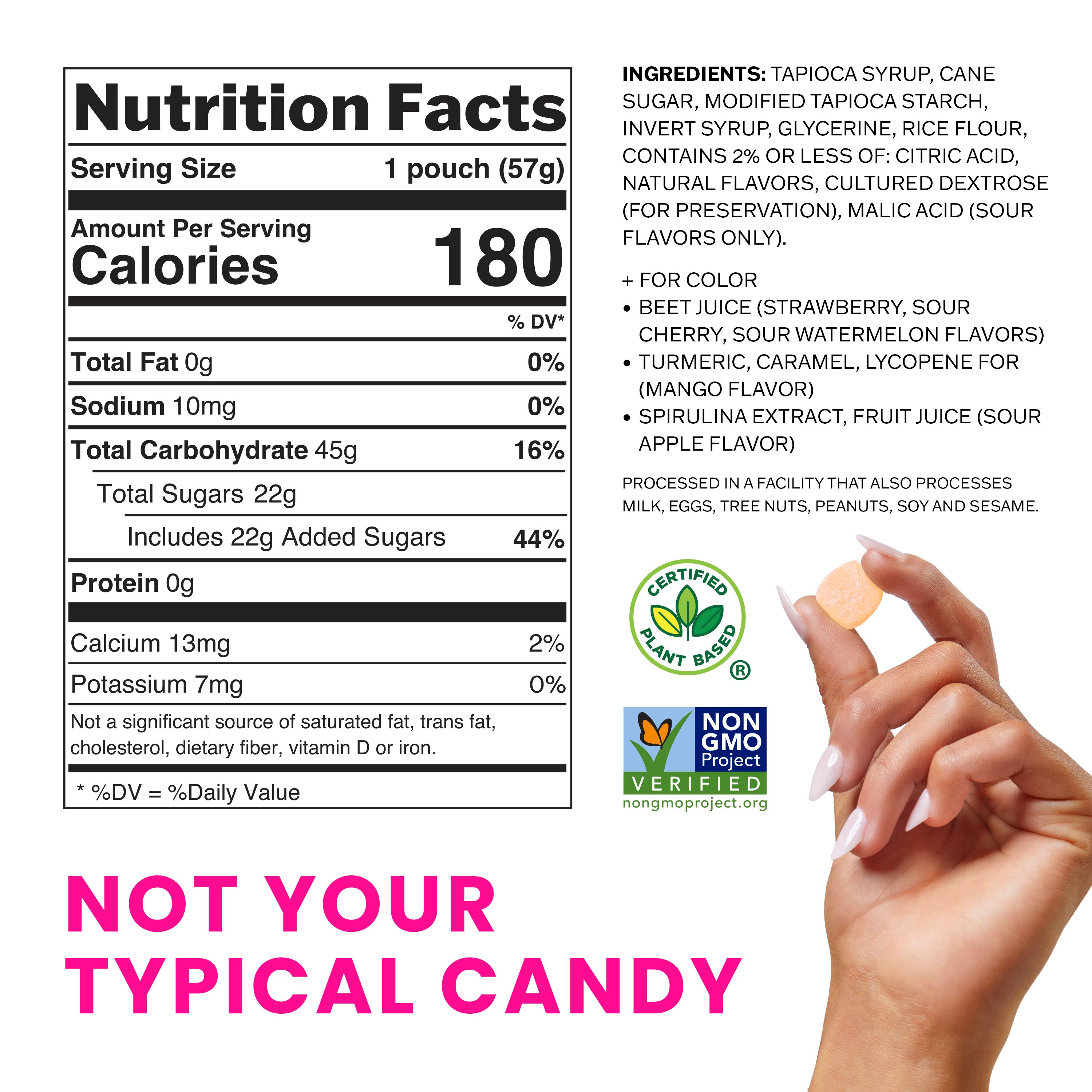[3flavors] Issei Sour Watermelon Mochi Gummies 2 oz.(57 g) detail 12