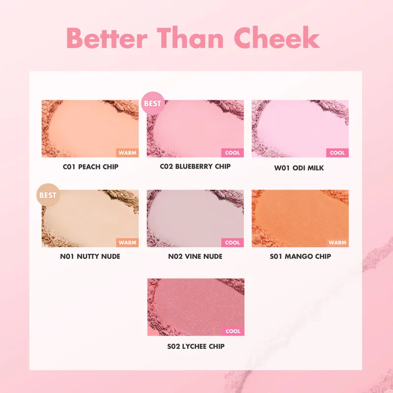 [4colors] rom&nd Better Than Cheek 0.14 oz.(4.0g) detail 9