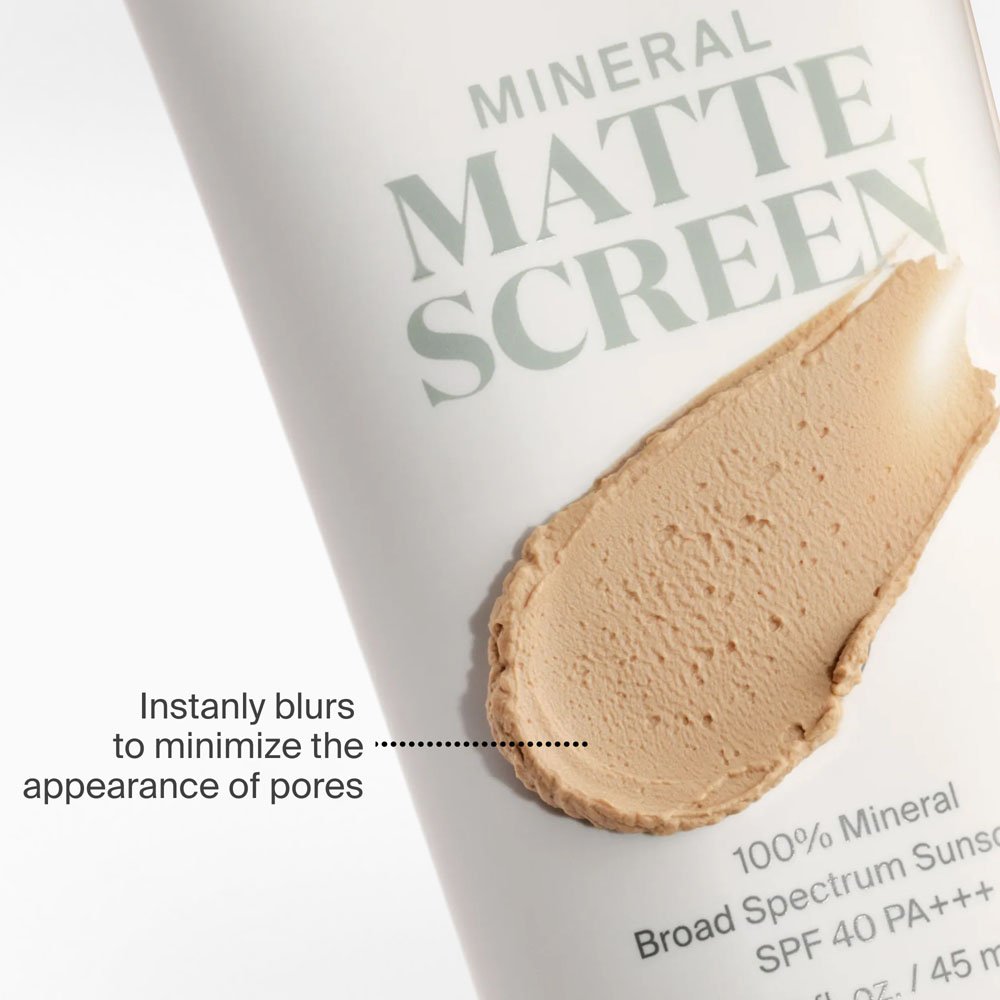Supergoop! Mineral Mattescreen SPF 40 1.5 fl. oz.(45ml) Sunrise detail 6