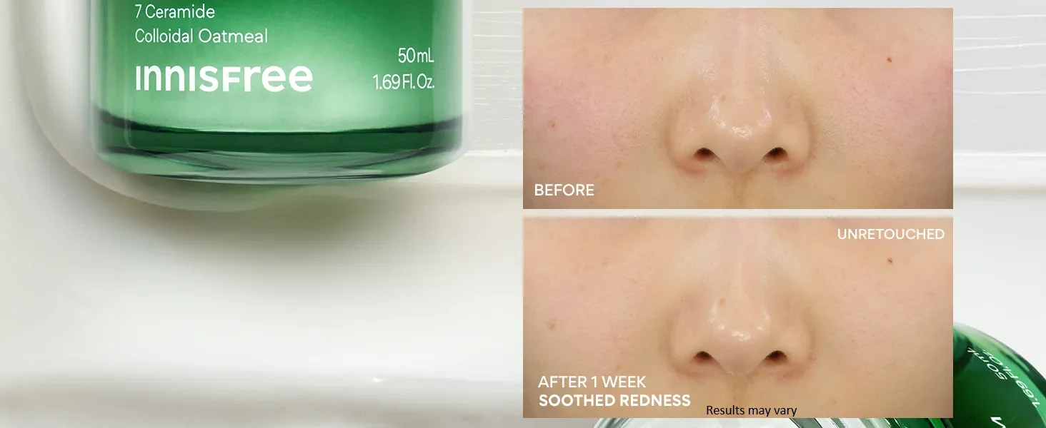 innisfree Green Tea Cermaide Cream 1.69 oz.(50ml) detail 4
