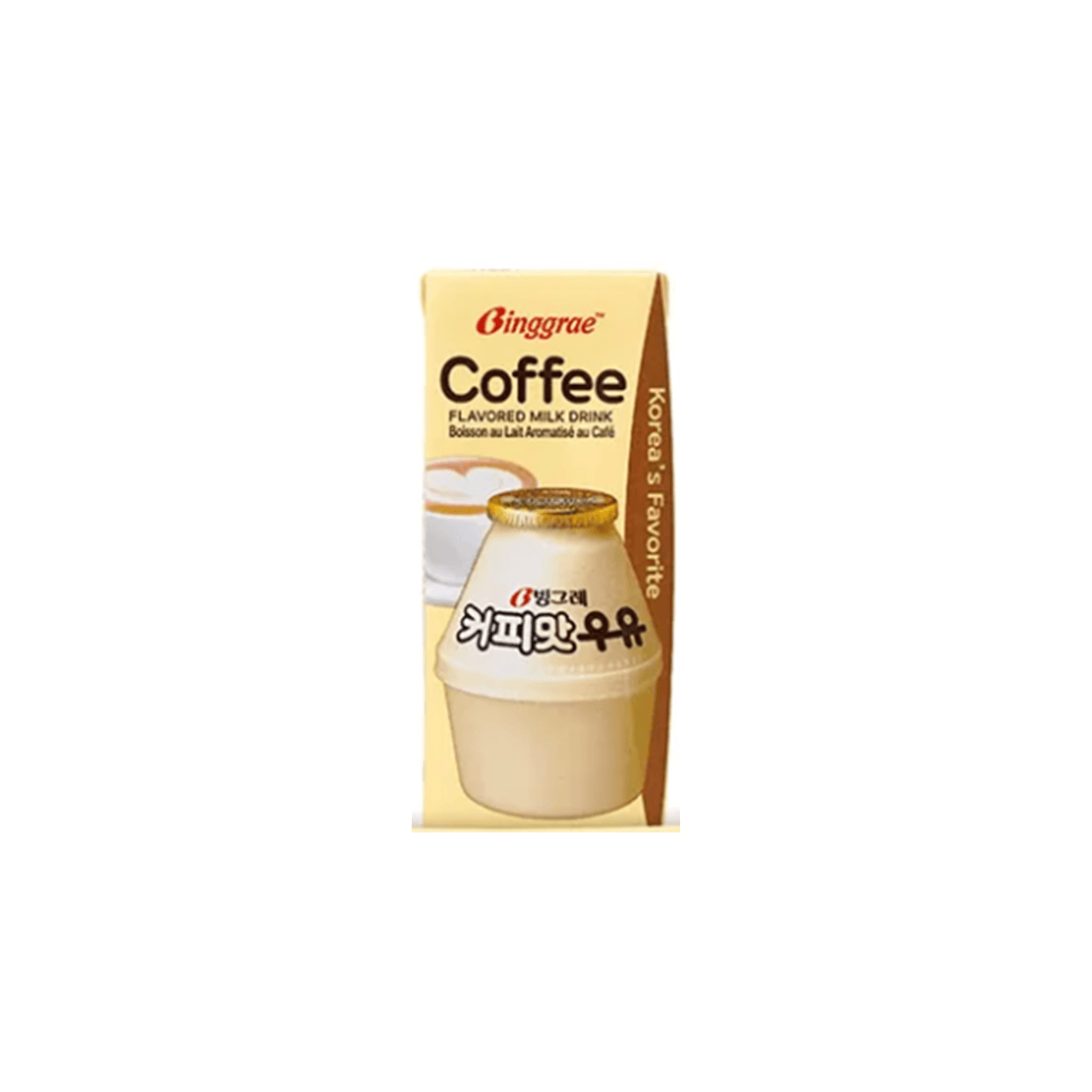 Binggrae Coffee Flavored Milk 6.8 fl. oz.(200ml) detail 1