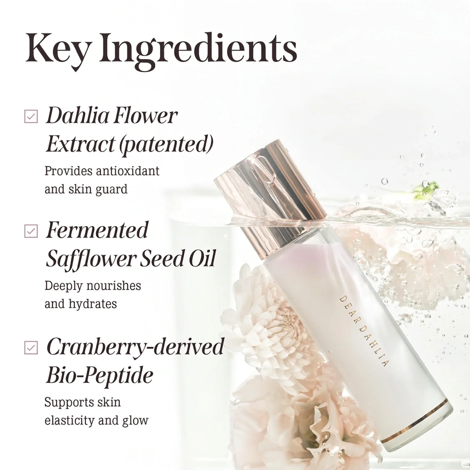 DEAR DAHLIA Endless Skin Cream Mist 3.38 fl. oz.(100ml) detail 6