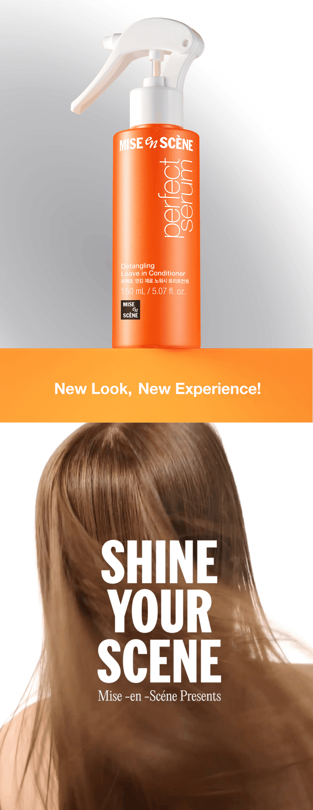 Mise-en-scene Perfect Serum Detangling Leave In Conditioner 5.07 fl. oz.(150ml) detail 2