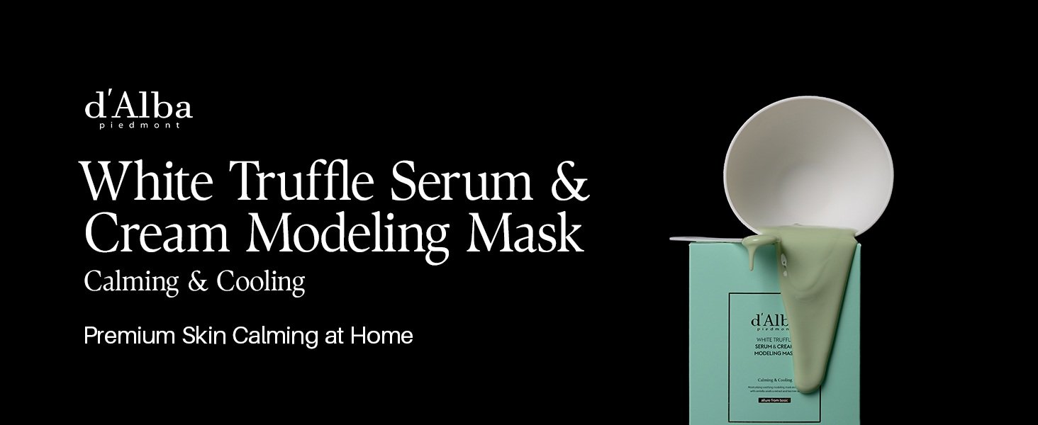 d'Alba White Truffle Serum & Cream Modeling Mask [calming / Cooling] 2.32 oz.(66g) x 4ea detail 1