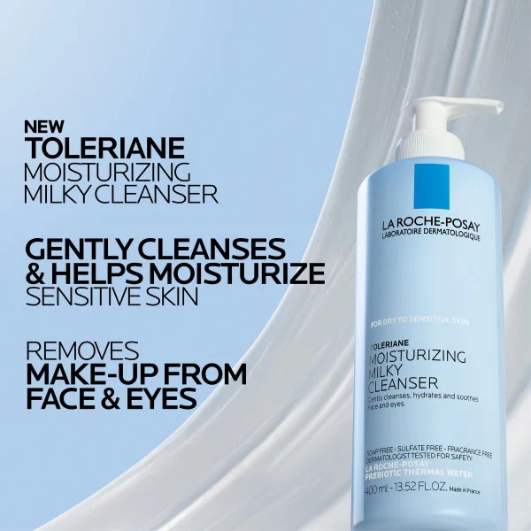 La Roche Posay Toleriane Moisturizing Milky Cleanser13.5 fl. oz.(400ml) detail 2