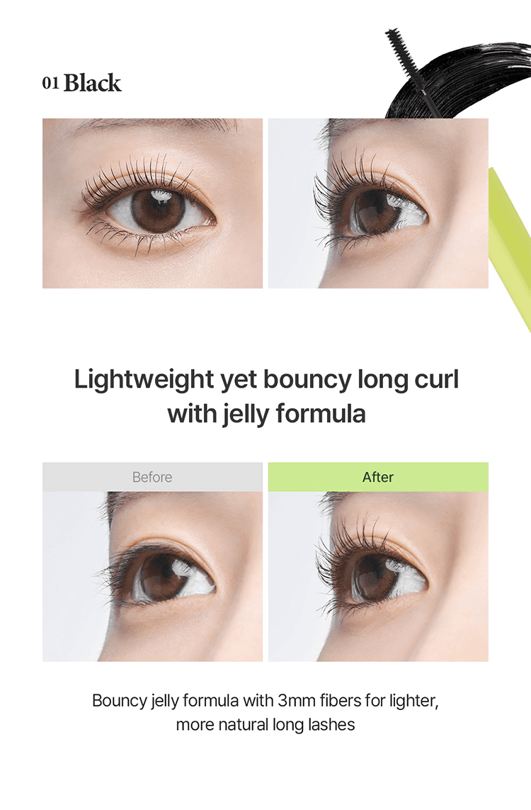 [2types] Giverny Milchak Sensitive Mascara Long Lash 0.1 oz.(3g) detail 2