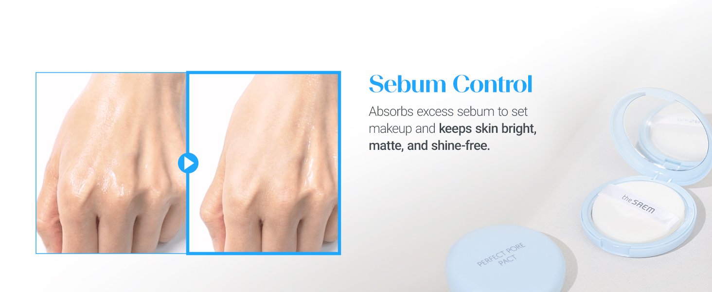 THE SAEM Saemmul Perfect Pore Pact 0.42 oz.(12g) detail 2