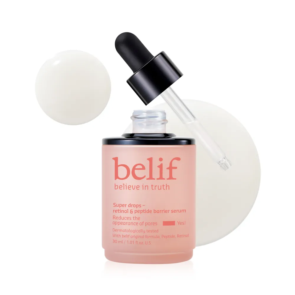 BELIF Super Drops - Retinol & Peptide Barrier Serum 1.01 fl. oz.(30ml)