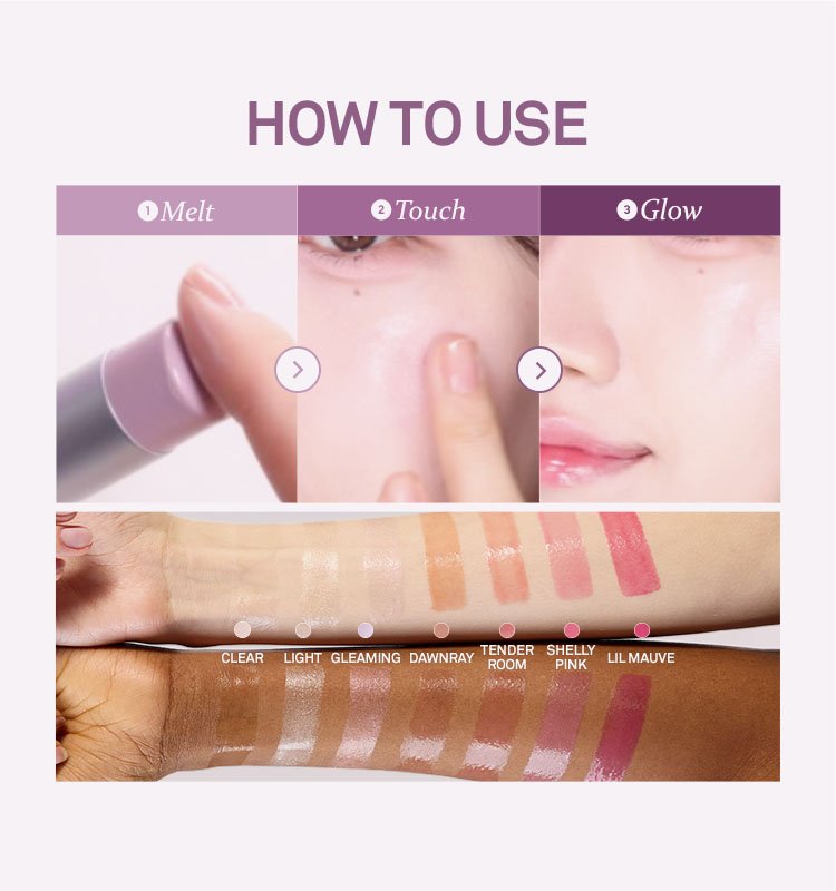 [7colors] hince True Dimension Radiance Balm 0.35 oz.(10g) detail 4