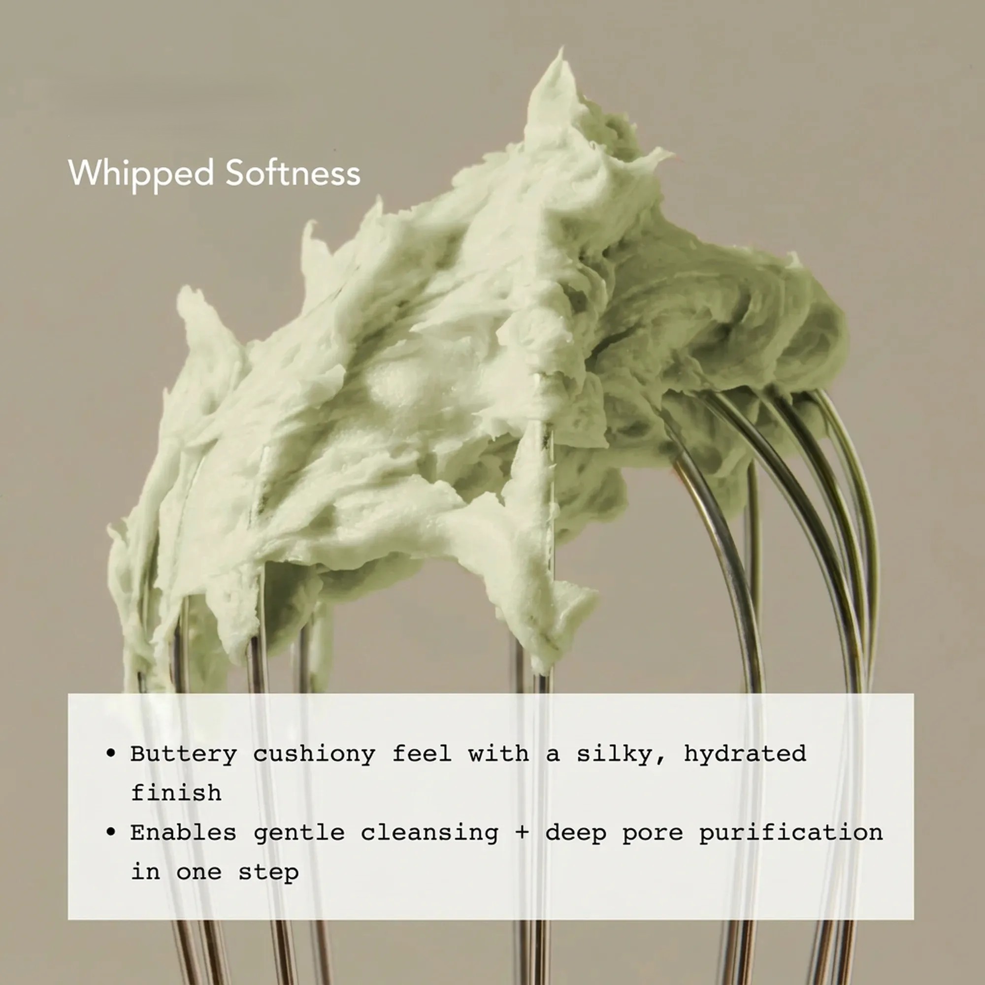 Whipped Mugwort Tea Tree Face Mask Cleanser + Madecassoside 4.5 oz.(130g) - Image 2 of 4