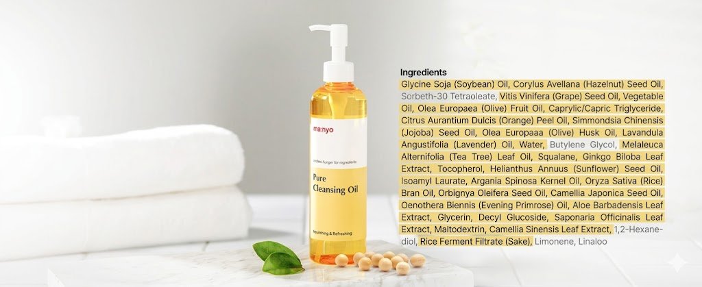 manyo Pure Cleansing Oil Deep Clean 6.76 fl. oz. (200ml) detail 3