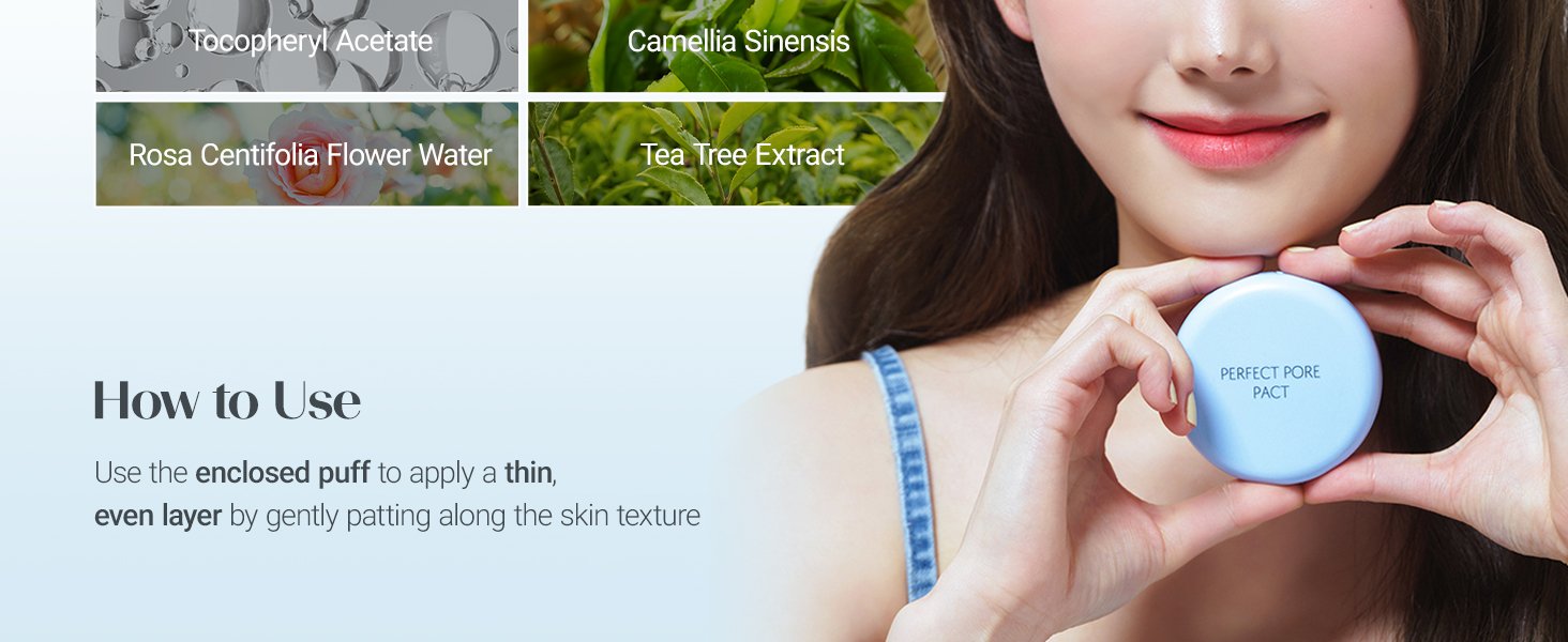 THE SAEM Saemmul Perfect Pore Pact 0.42 oz.(12g) detail 6