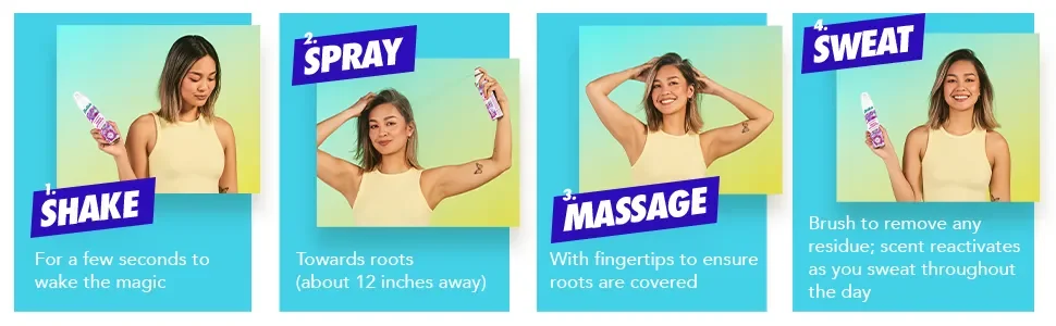 Batiste Dry Shampoo, Sweat Activated With Sweat Absorbing Technology, Mini 1.06 oz. (30g) detail 4