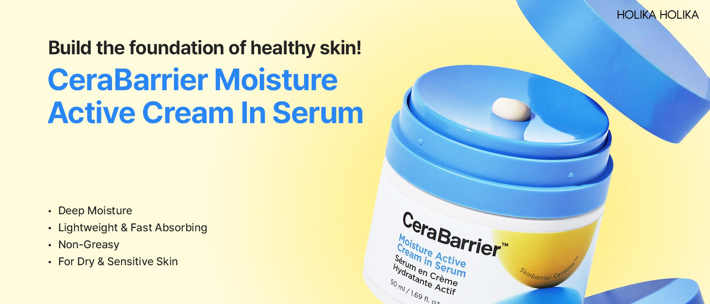 Holika Holika Cerabarrier Moisture Active Cream In Serum 1.69 fl