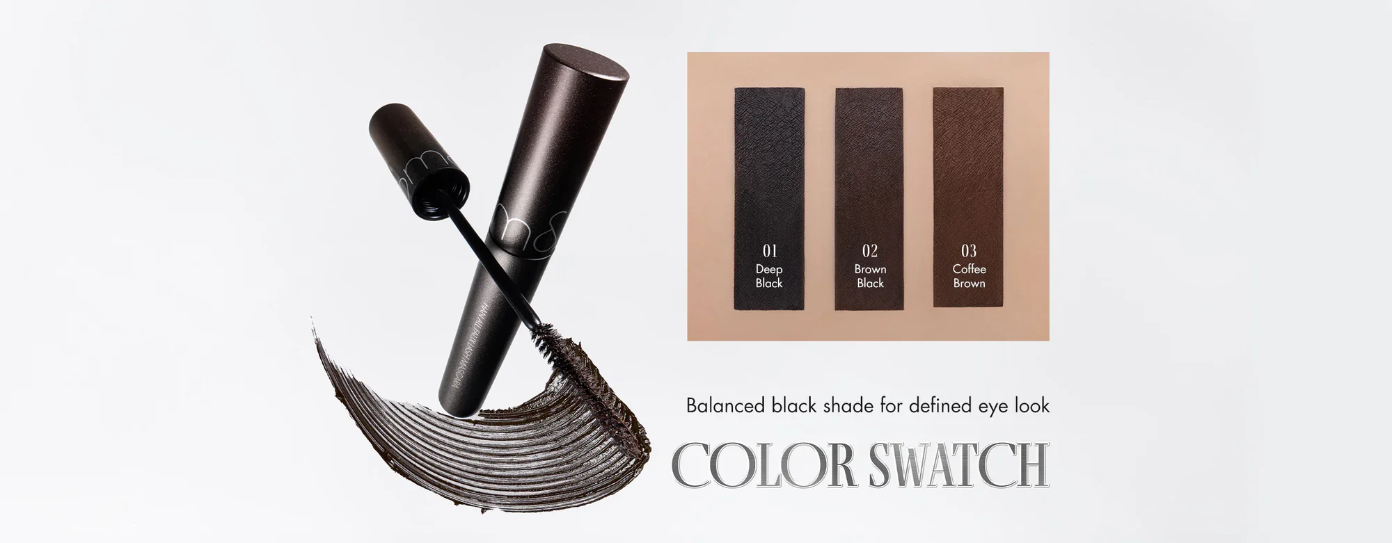 [3types] rom&nd Han All Faux Lash Mascara 0.24 oz.(7.0g) detail 3
