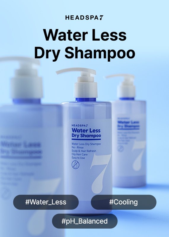 HEADSPA7 Waterless Dry Shampoo 4.4 fl. oz.(300ml) detail 1
