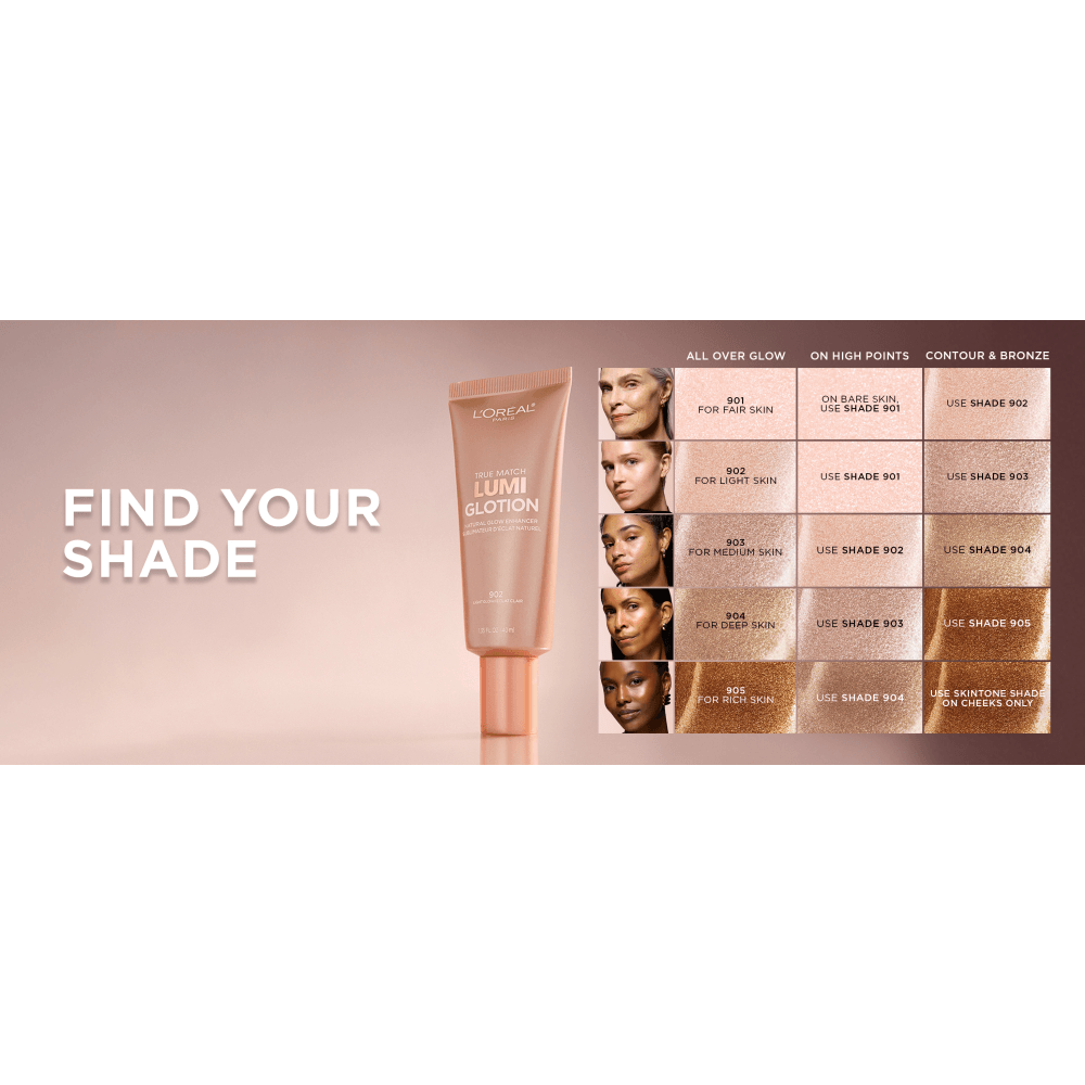 [5colors] LOREAL PARIS Lumi Glotion Natural Glow Enhancer, Face And Body, 1.35 fl. oz.(40ml) detail 9