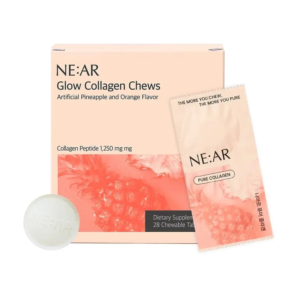 NE:AR Glow Collagen Chews Net. Wt. 1.68 oz.(47.6g) detail 1