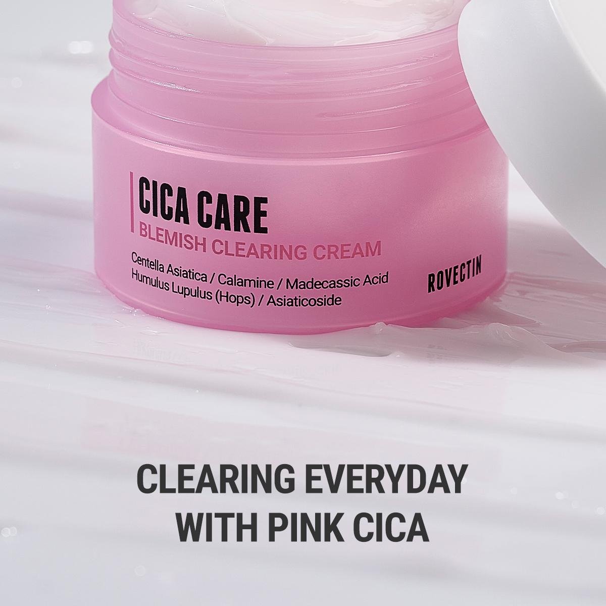 ROVECTIN Cica Care Blemish Clearing Cream 1.69 fl. oz.(50ml) detail 3
