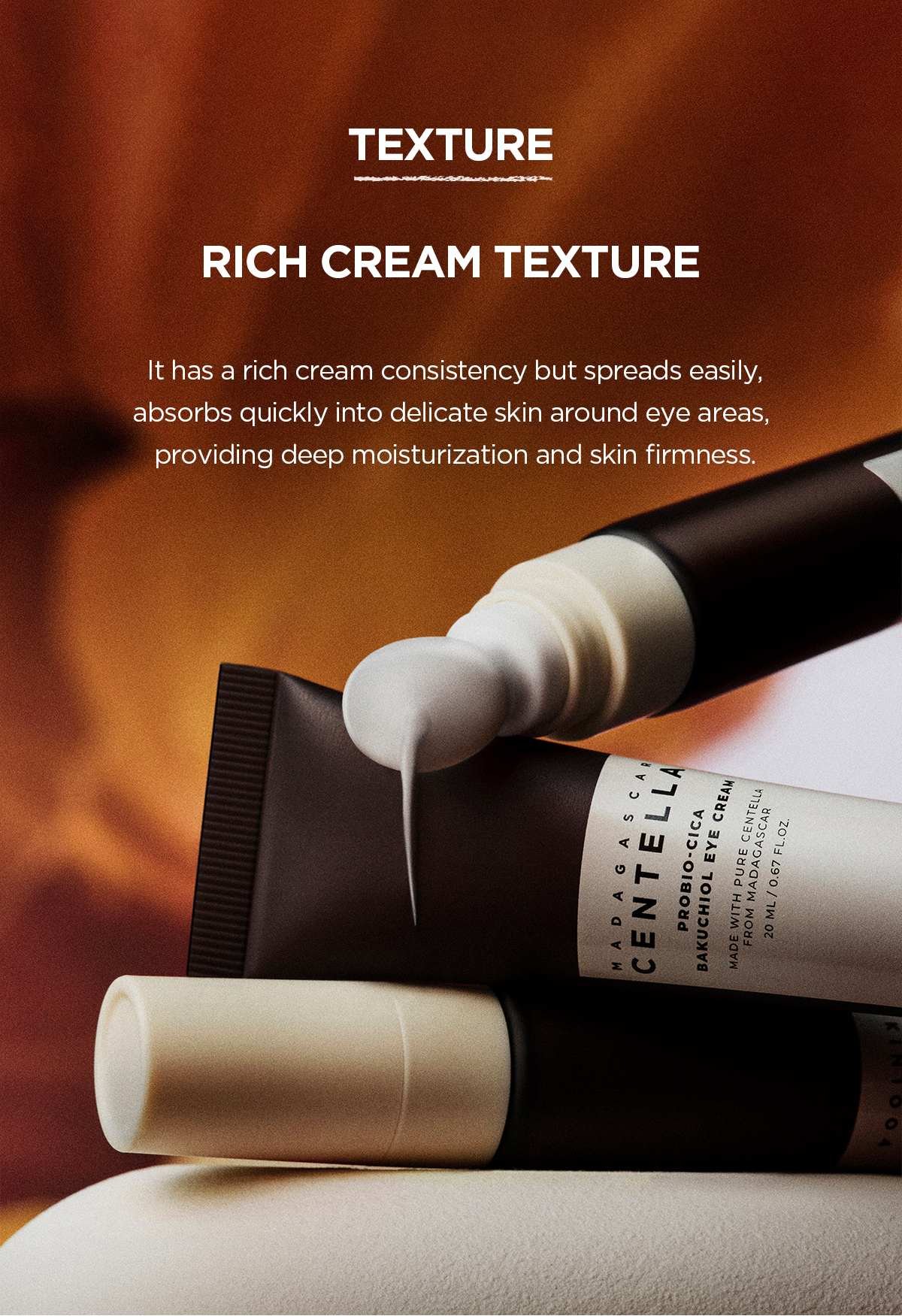 SKIN1004 Madagascar Centella Probio-cica Bakuchiol Eye Cream 0.67 fl. oz.(20ml) detail 4