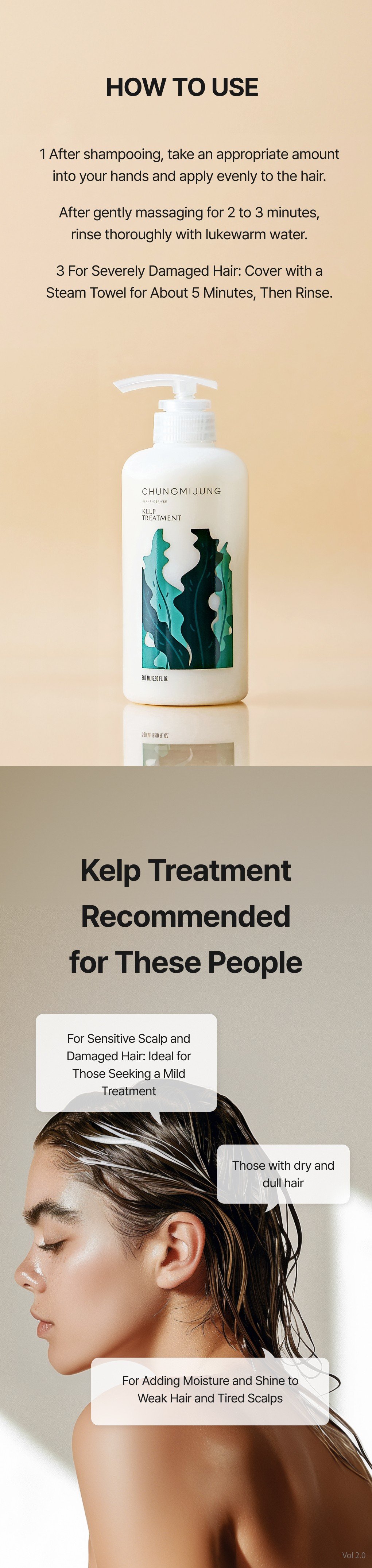 CHUNGMIJUNG Kelp Treatment 16.9 fl. oz.(500ml) detail 2