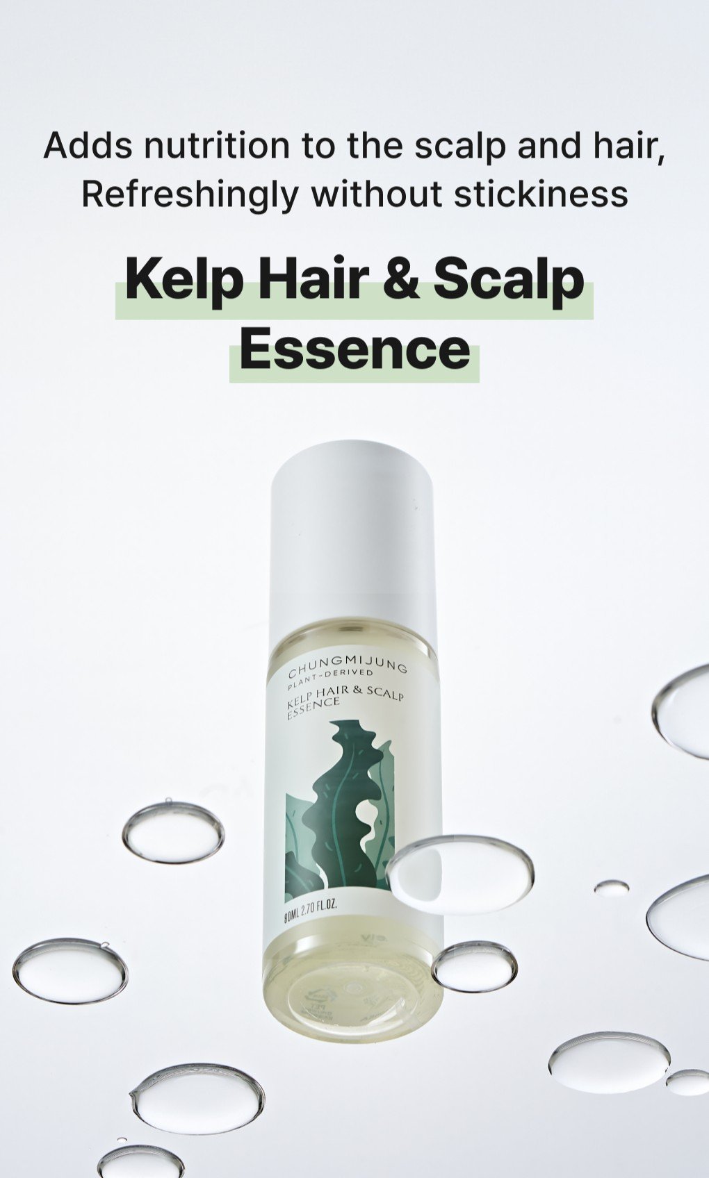 CHUNGMIJUNG Kelp Hair & Scalp Essence 2.7 fl. oz.(80ml) detail 1