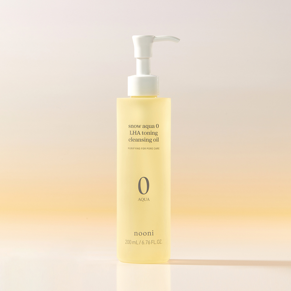 NOONI Snow Aqua 0 LHA Toning Cleansing Oil 6.76 fl. oz.(200ml) - Image 2 of 3