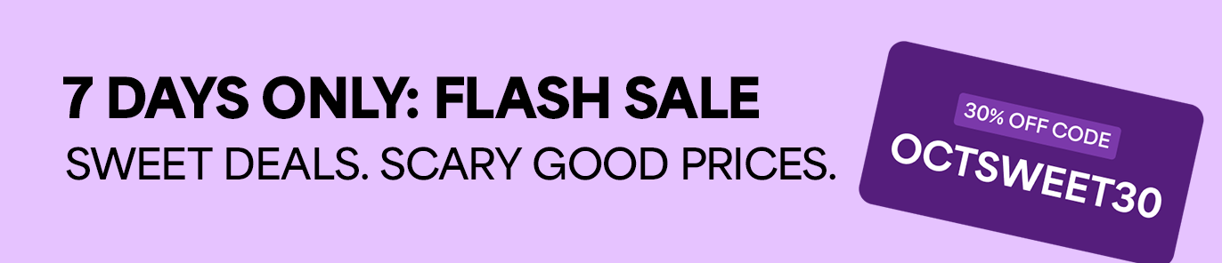 October Flash Sale