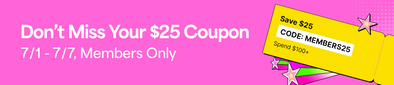 O.Y MEMBERS' WEEK- $25 OFF